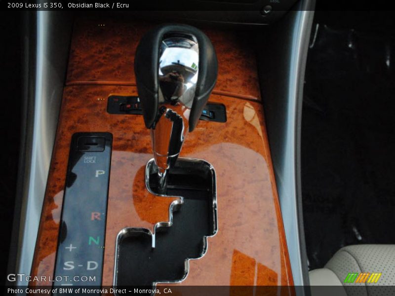  2009 IS 350 6 Speed Paddle-Shift Automatic Shifter