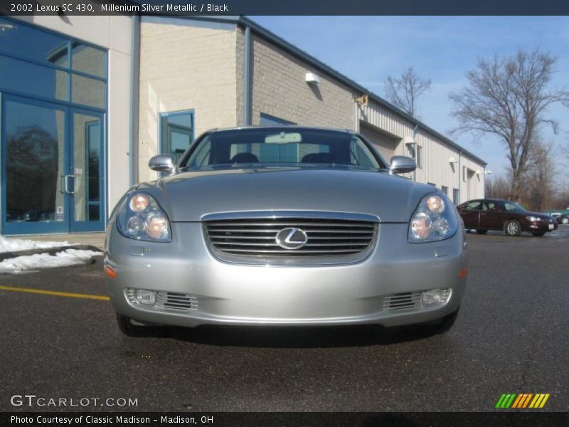 Millenium Silver Metallic / Black 2002 Lexus SC 430
