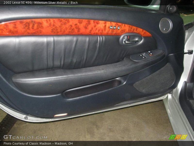 Millenium Silver Metallic / Black 2002 Lexus SC 430