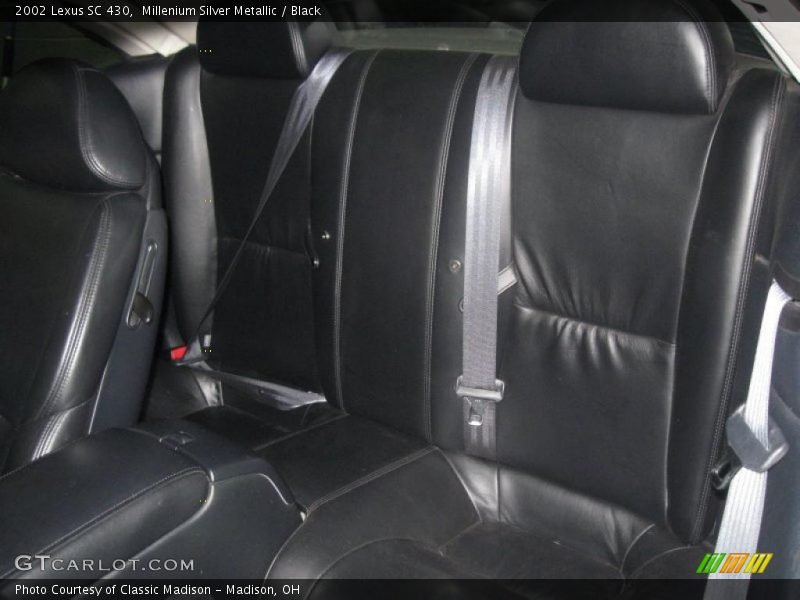 Millenium Silver Metallic / Black 2002 Lexus SC 430