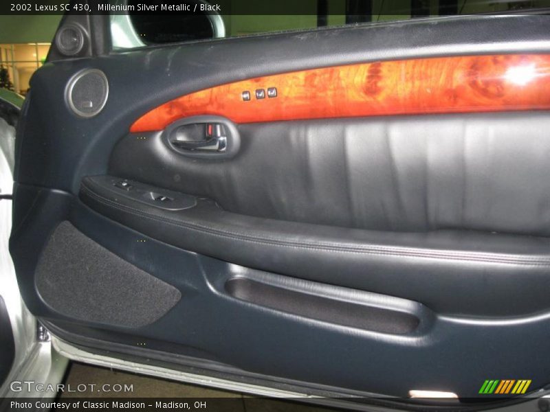 Millenium Silver Metallic / Black 2002 Lexus SC 430