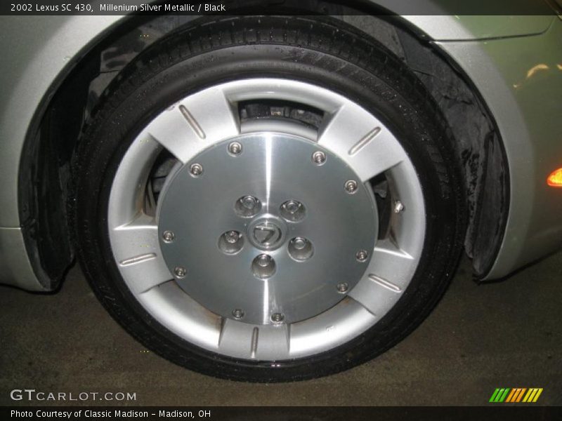 Millenium Silver Metallic / Black 2002 Lexus SC 430