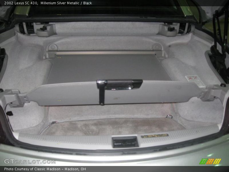 Millenium Silver Metallic / Black 2002 Lexus SC 430