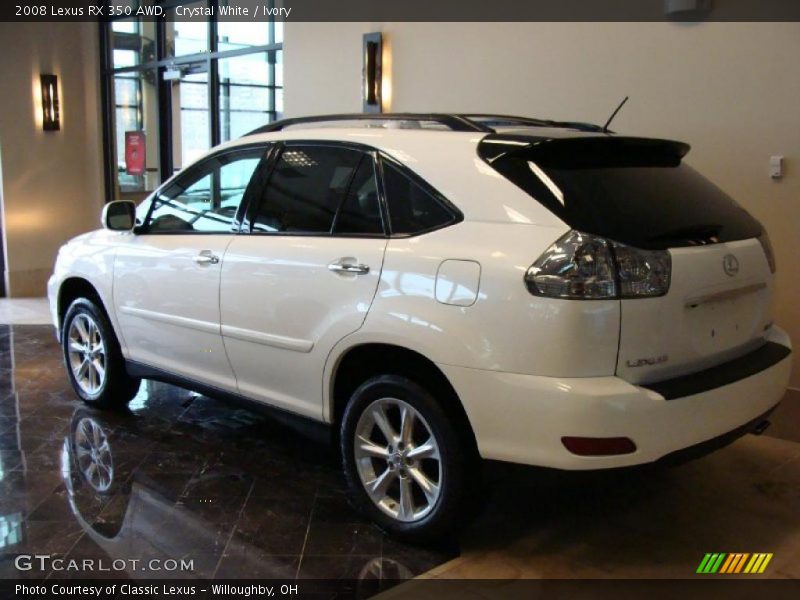Crystal White / Ivory 2008 Lexus RX 350 AWD