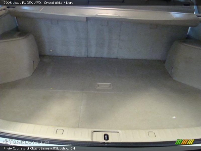 Crystal White / Ivory 2008 Lexus RX 350 AWD