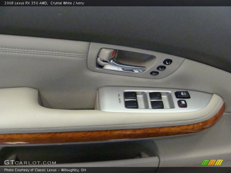 Crystal White / Ivory 2008 Lexus RX 350 AWD