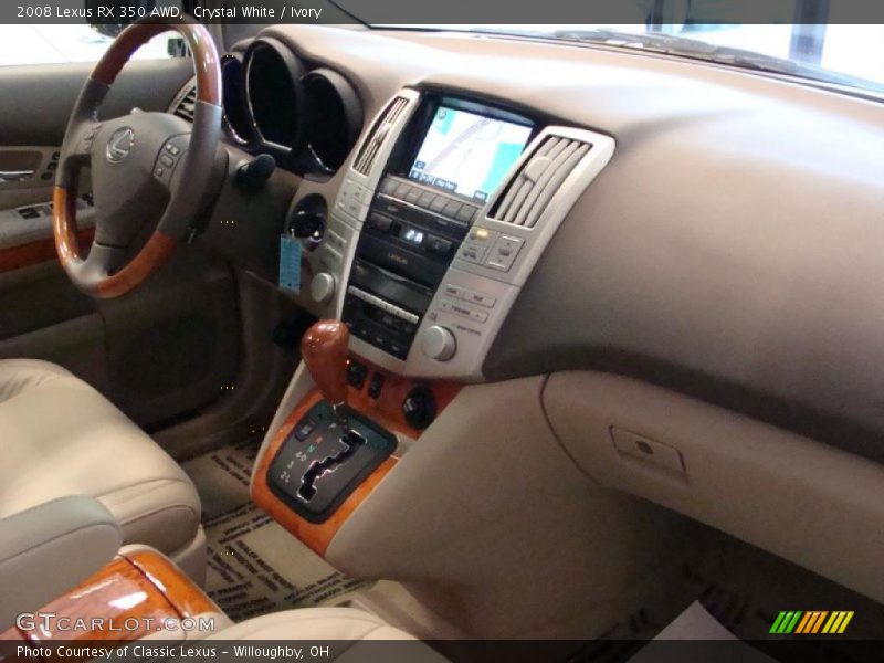 Crystal White / Ivory 2008 Lexus RX 350 AWD