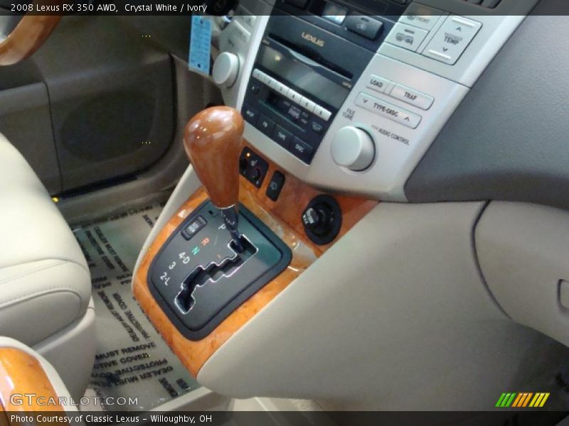 Crystal White / Ivory 2008 Lexus RX 350 AWD