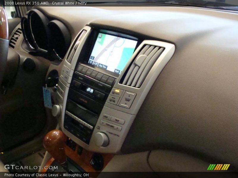 Crystal White / Ivory 2008 Lexus RX 350 AWD
