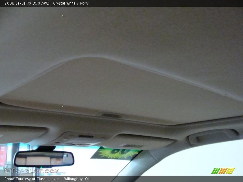 Crystal White / Ivory 2008 Lexus RX 350 AWD