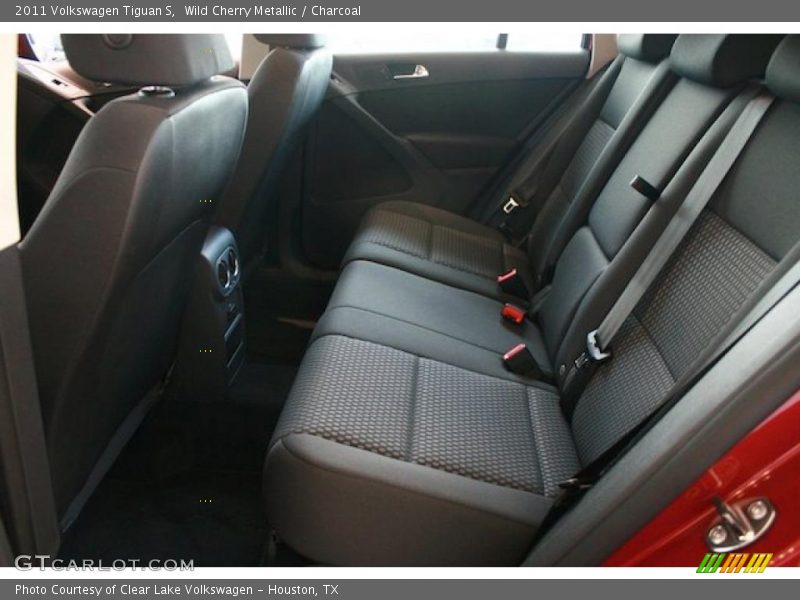 Wild Cherry Metallic / Charcoal 2011 Volkswagen Tiguan S