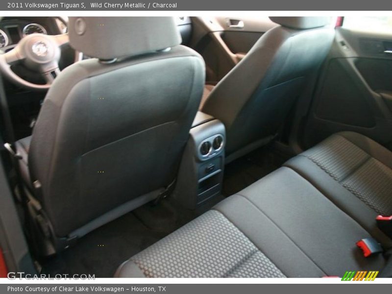 Wild Cherry Metallic / Charcoal 2011 Volkswagen Tiguan S
