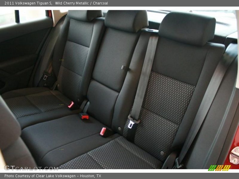 Wild Cherry Metallic / Charcoal 2011 Volkswagen Tiguan S