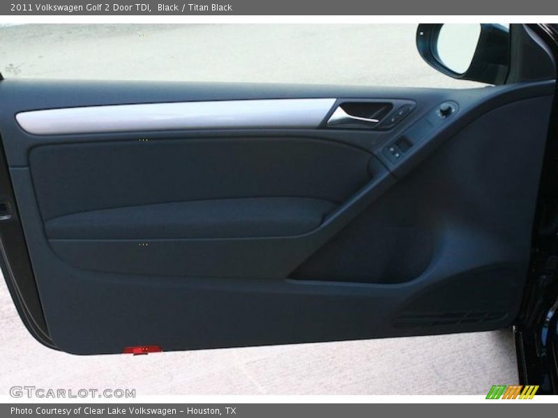 Black / Titan Black 2011 Volkswagen Golf 2 Door TDI