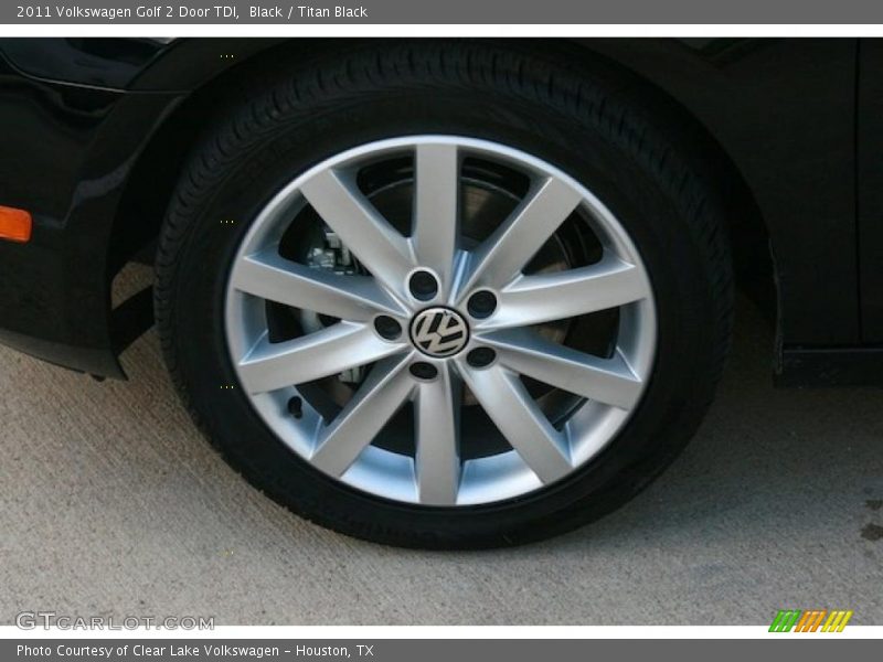  2011 Golf 2 Door TDI Wheel