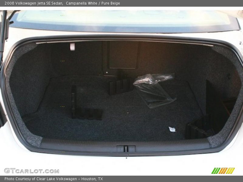 Campanella White / Pure Beige 2008 Volkswagen Jetta SE Sedan