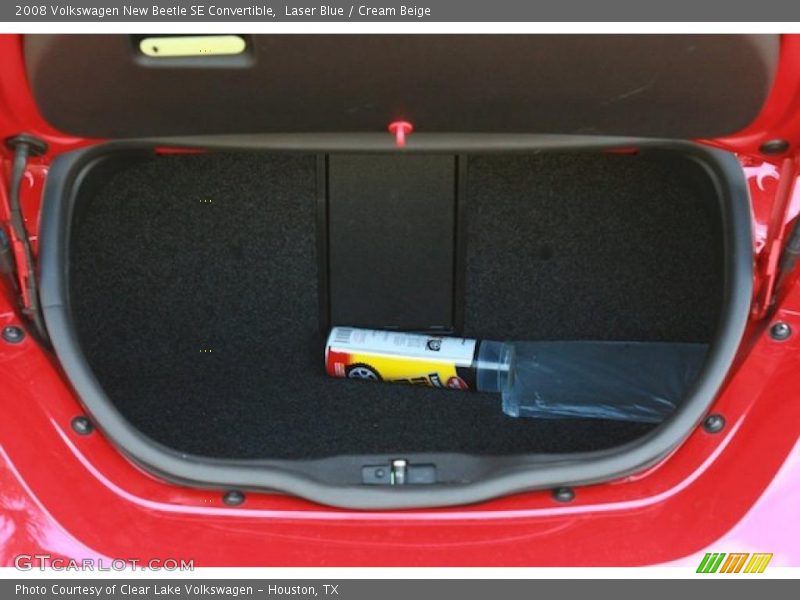 Laser Blue / Cream Beige 2008 Volkswagen New Beetle SE Convertible