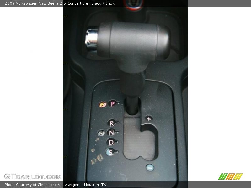  2009 New Beetle 2.5 Convertible 6 Speed Tiptronic Automatic Shifter