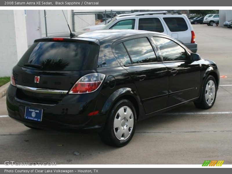 Black Sapphire / Charcoal 2008 Saturn Astra XE Sedan