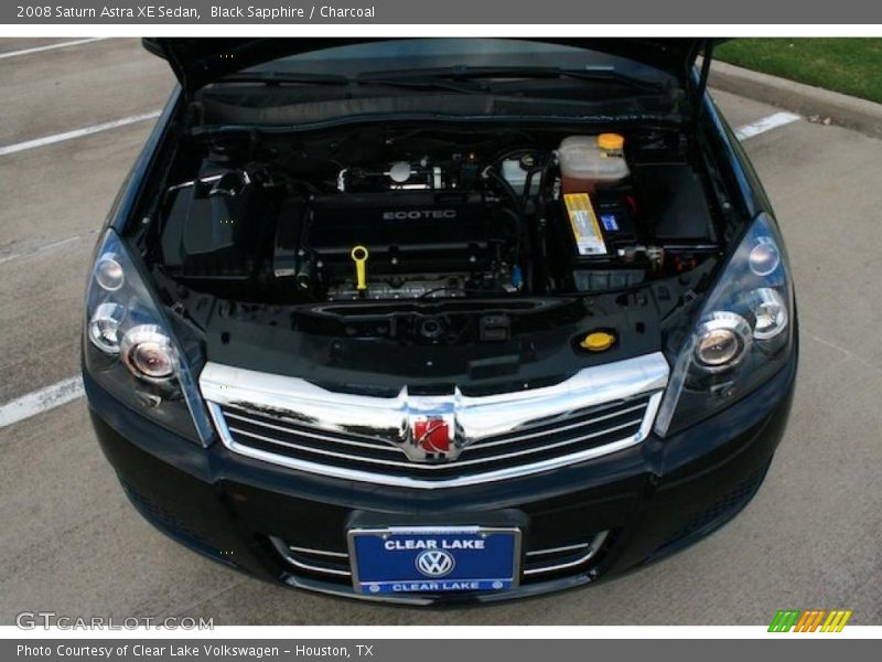 Black Sapphire / Charcoal 2008 Saturn Astra XE Sedan