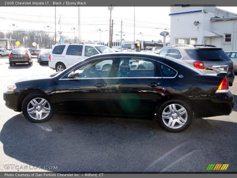 Black / Ebony Black 2008 Chevrolet Impala LT