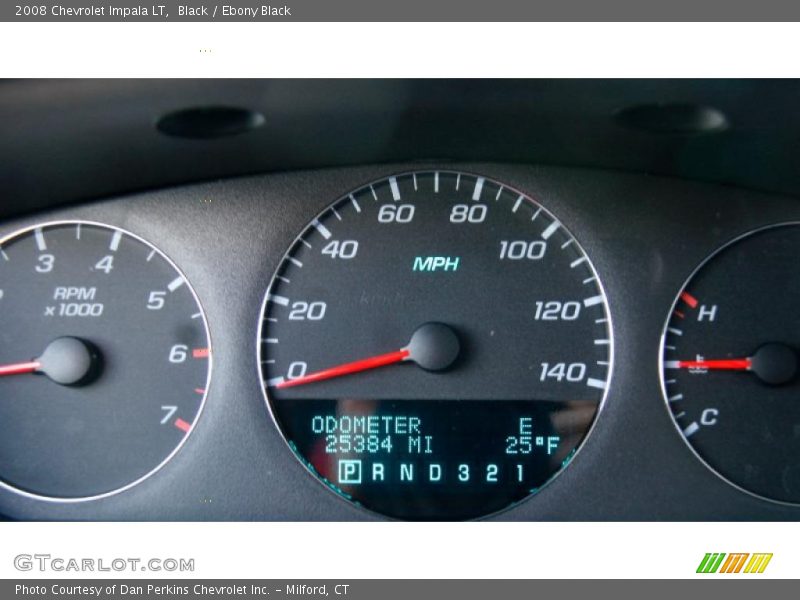 Black / Ebony Black 2008 Chevrolet Impala LT