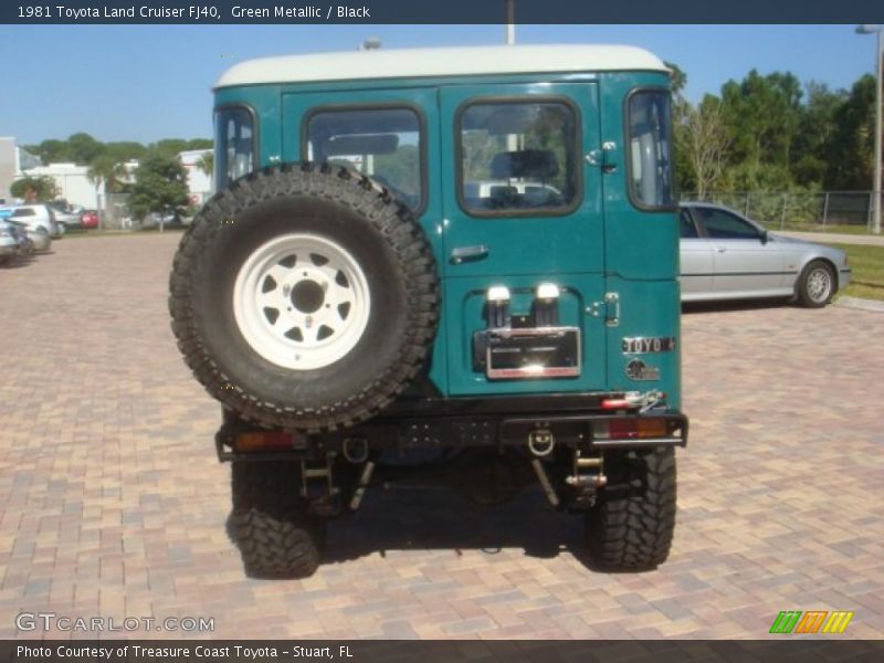  1981 Land Cruiser FJ40 Green Metallic