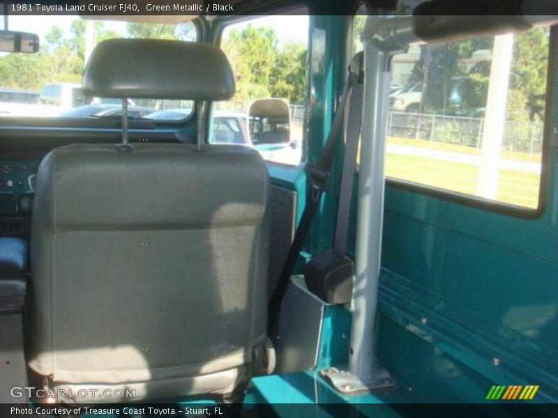 Green Metallic / Black 1981 Toyota Land Cruiser FJ40