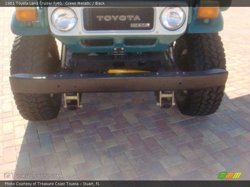 Green Metallic / Black 1981 Toyota Land Cruiser FJ40