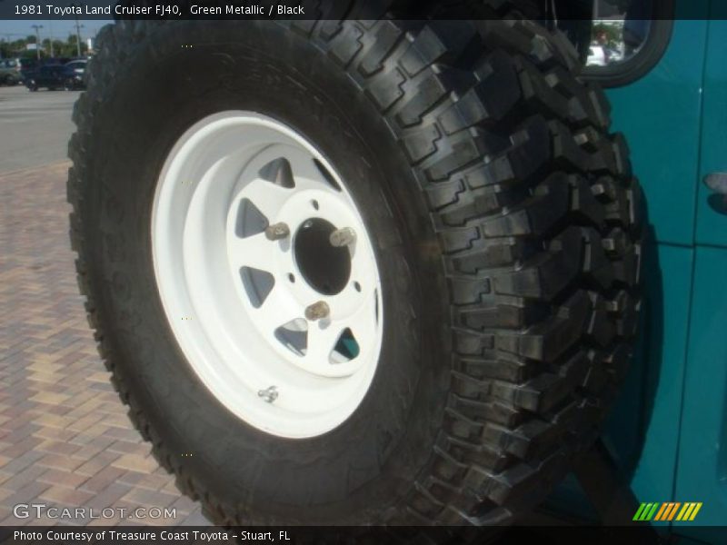Green Metallic / Black 1981 Toyota Land Cruiser FJ40