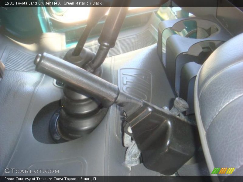 Controls of 1981 Land Cruiser FJ40