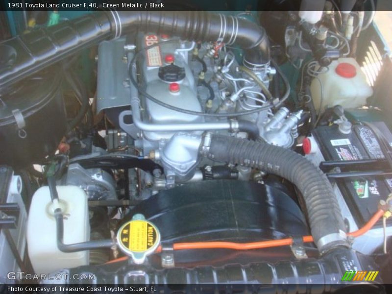  1981 Land Cruiser FJ40 Engine - 3.4 Liter OHV 8-Valve 3B Diesel 4 Cylinder