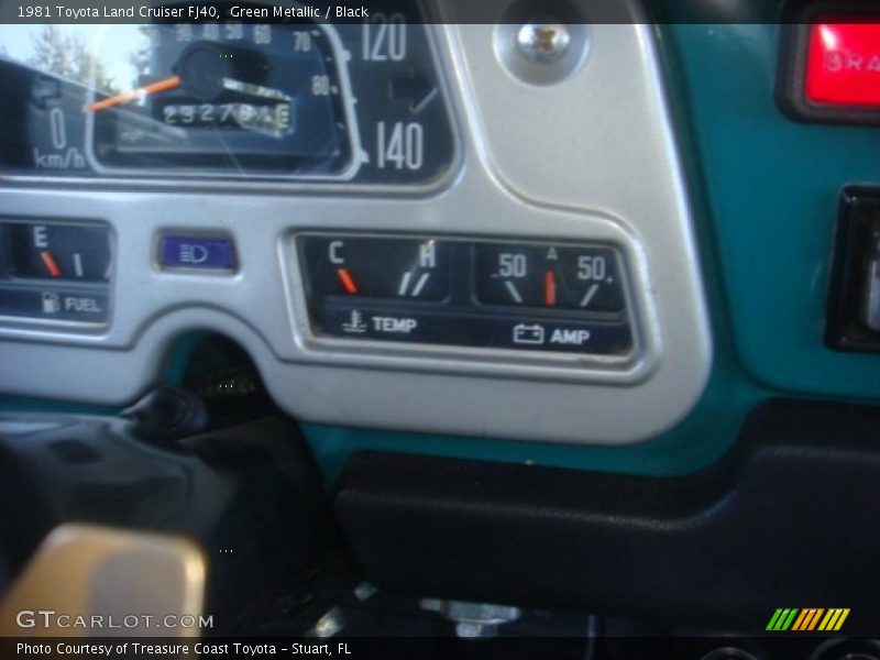  1981 Land Cruiser FJ40 FJ40 Gauges