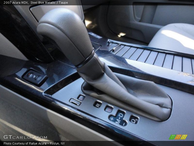 Steel Blue Metallic / Taupe 2007 Acura MDX