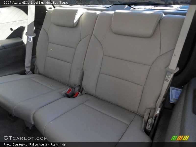 Steel Blue Metallic / Taupe 2007 Acura MDX