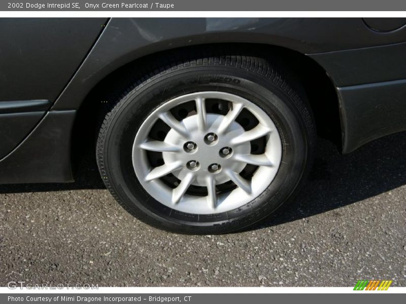 Onyx Green Pearlcoat / Taupe 2002 Dodge Intrepid SE