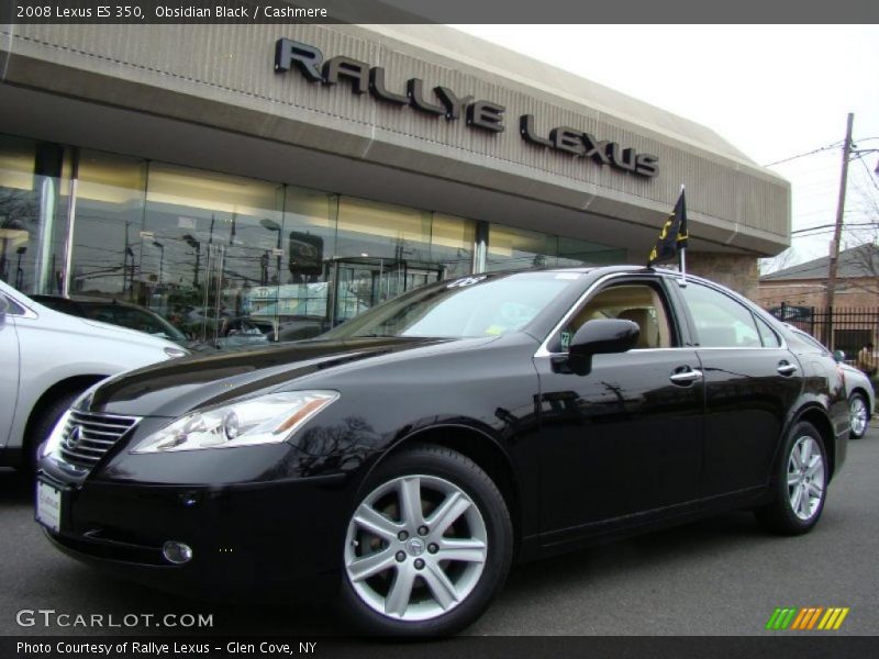 Obsidian Black / Cashmere 2008 Lexus ES 350