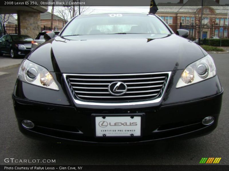 Obsidian Black / Cashmere 2008 Lexus ES 350