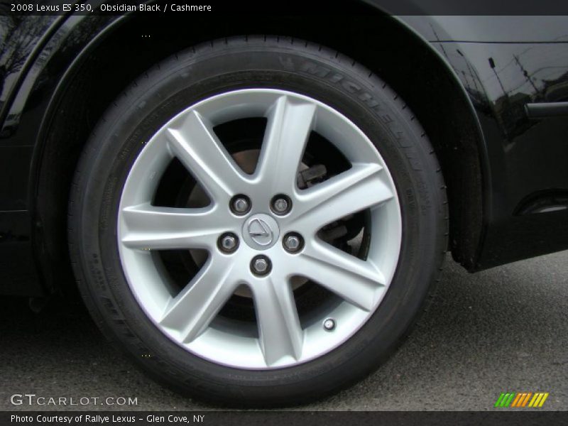 Obsidian Black / Cashmere 2008 Lexus ES 350