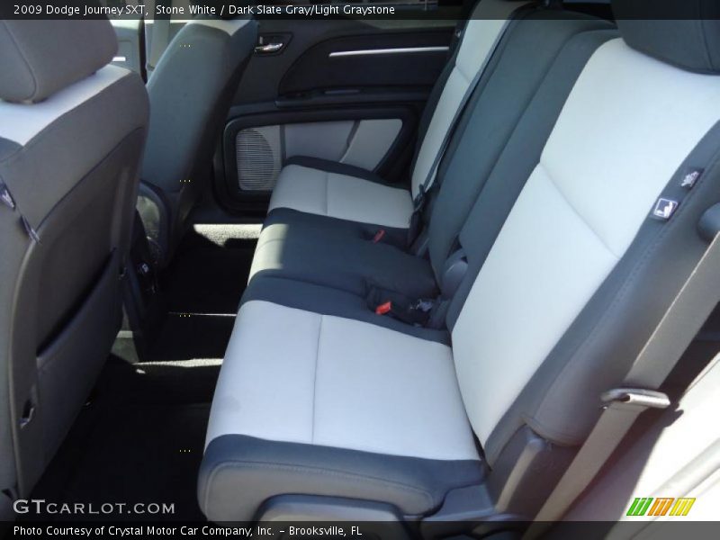 Stone White / Dark Slate Gray/Light Graystone 2009 Dodge Journey SXT