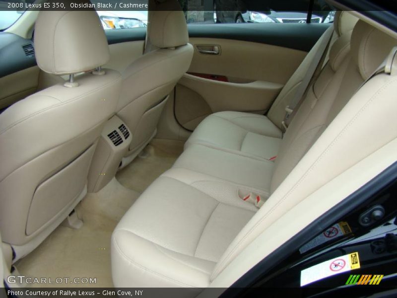 Obsidian Black / Cashmere 2008 Lexus ES 350