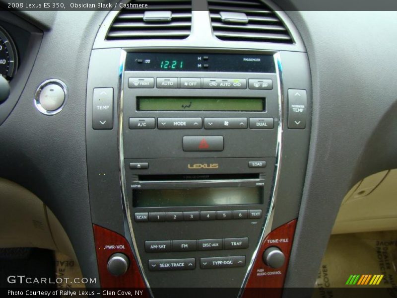 Obsidian Black / Cashmere 2008 Lexus ES 350