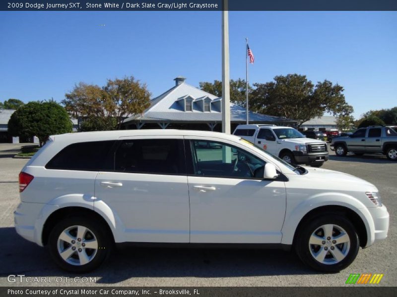 Stone White / Dark Slate Gray/Light Graystone 2009 Dodge Journey SXT