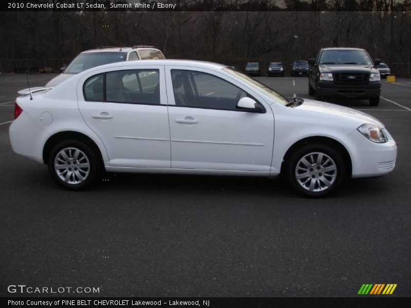 Summit White / Ebony 2010 Chevrolet Cobalt LT Sedan