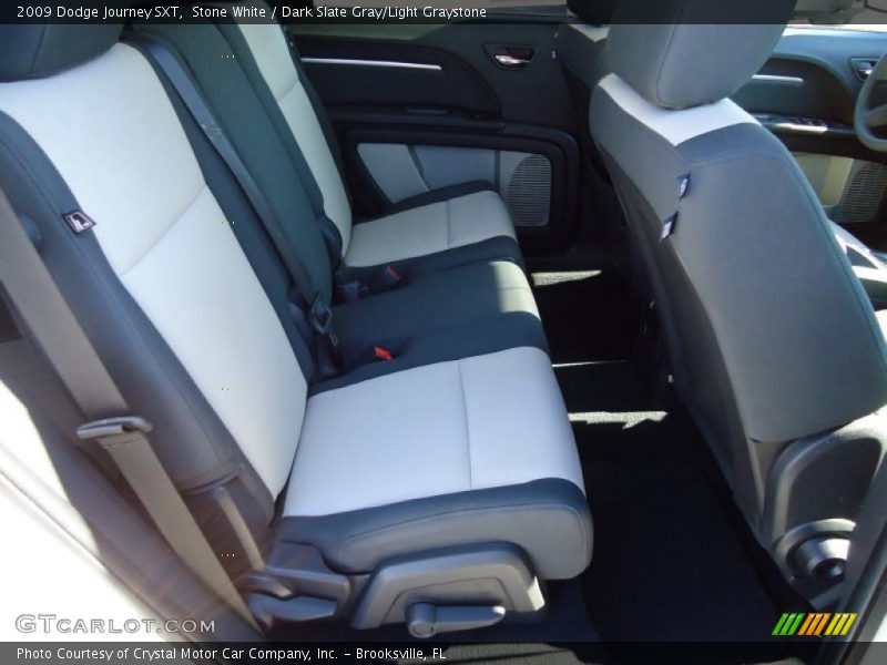 Stone White / Dark Slate Gray/Light Graystone 2009 Dodge Journey SXT
