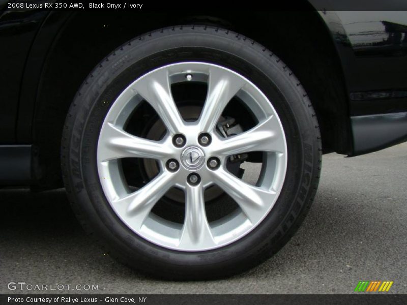 Black Onyx / Ivory 2008 Lexus RX 350 AWD