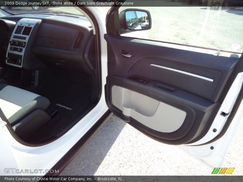 Stone White / Dark Slate Gray/Light Graystone 2009 Dodge Journey SXT
