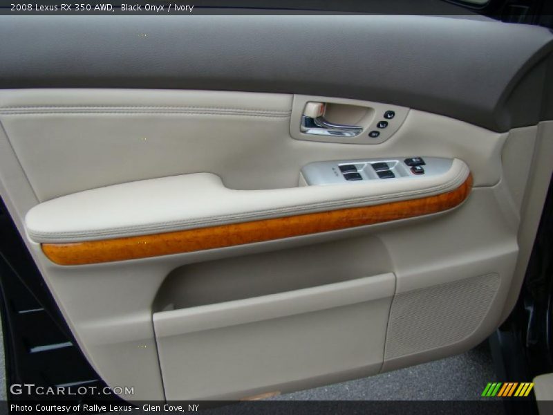Black Onyx / Ivory 2008 Lexus RX 350 AWD