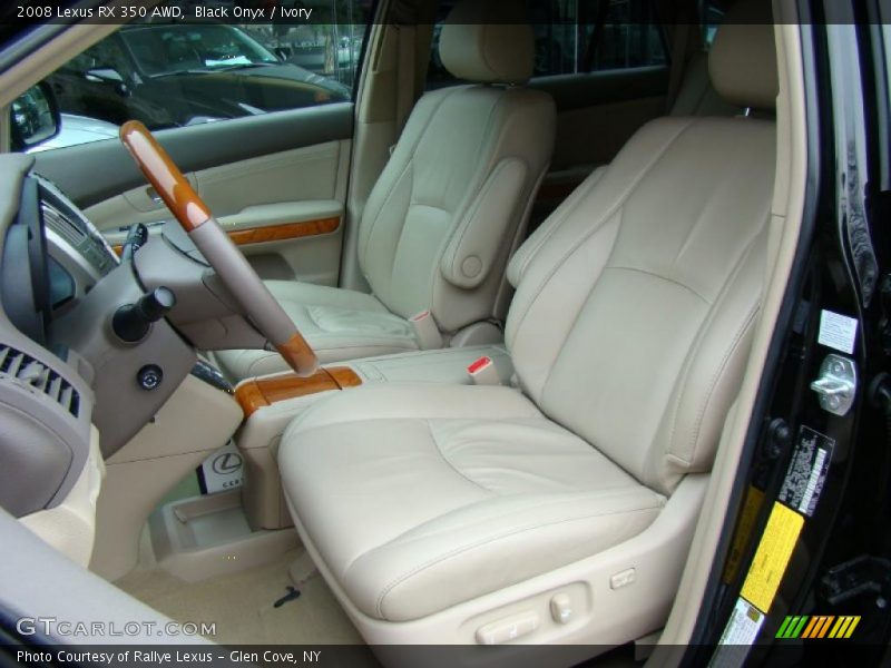 Black Onyx / Ivory 2008 Lexus RX 350 AWD