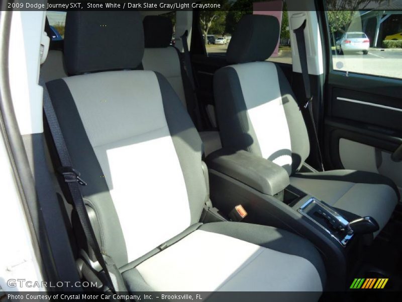Stone White / Dark Slate Gray/Light Graystone 2009 Dodge Journey SXT